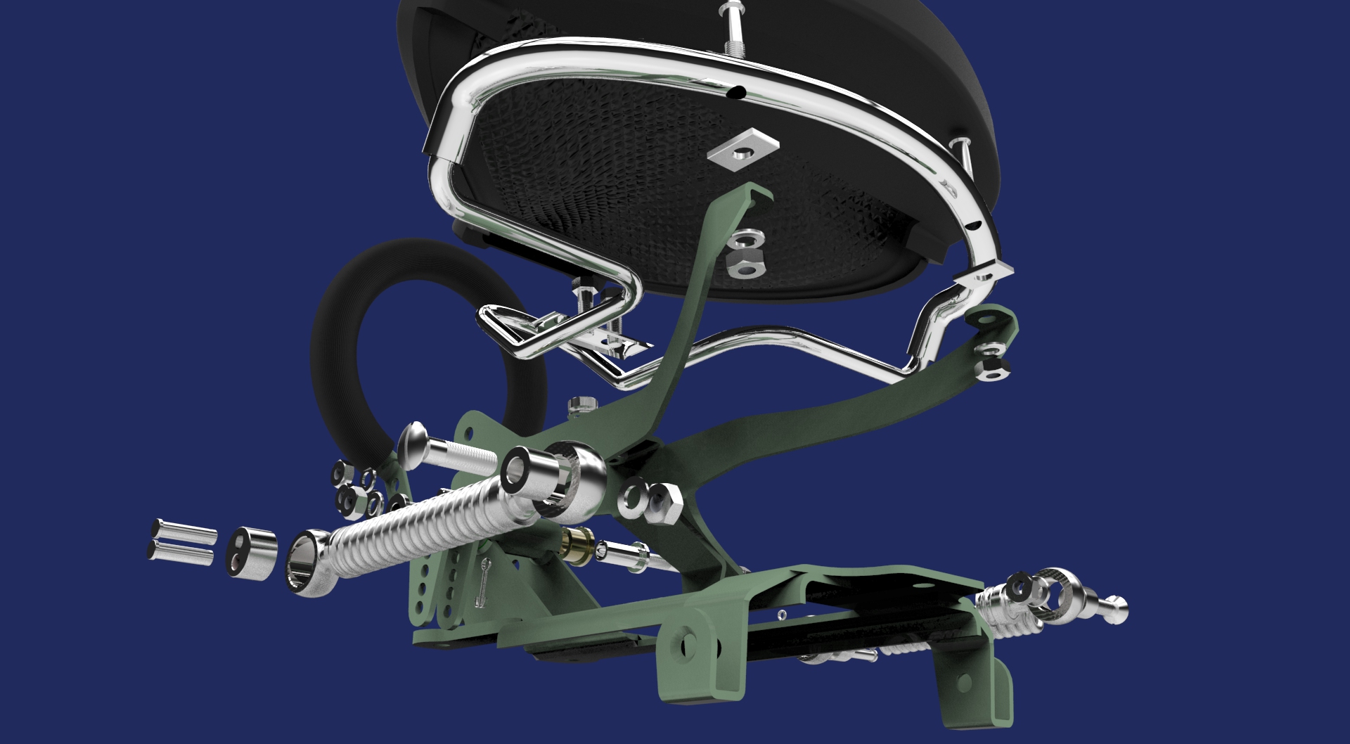 摩托车-后排后座